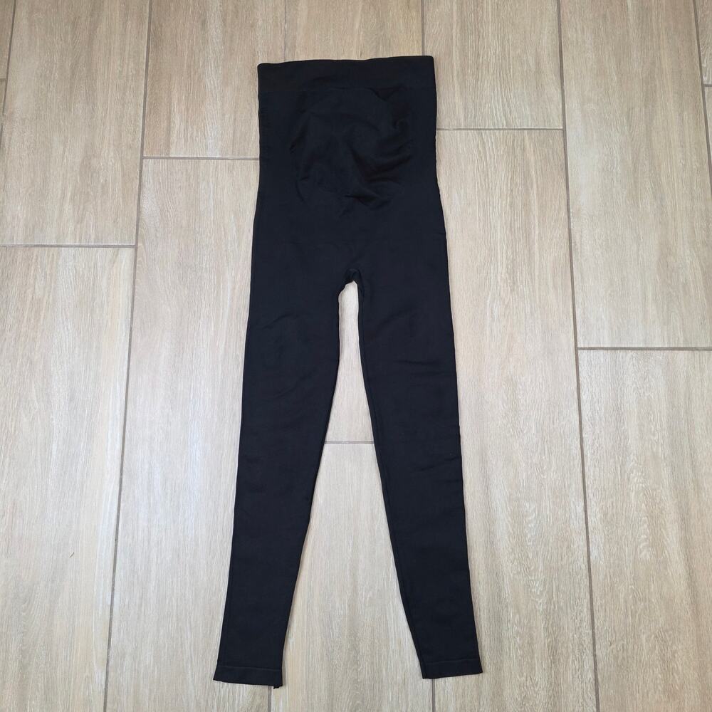 BLANQI Everyday Maternity Leggings Womens S Black Belly Support Compression